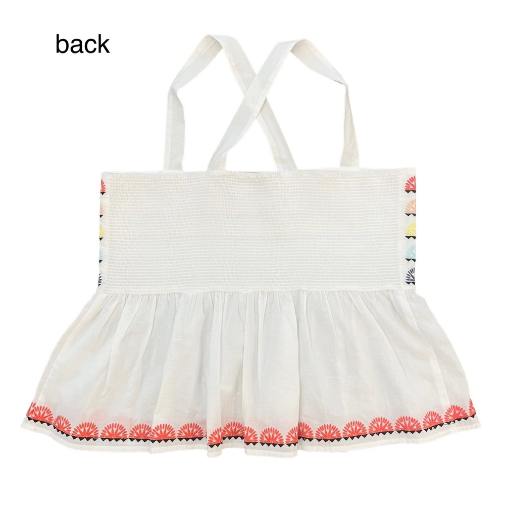 Marie Oliver Tegan Tank - Embroidered Cross-back Top - Picture 4 of 11